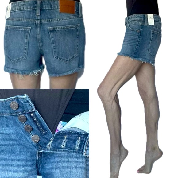 NWT Lucky Brand The Cut Off Jean Shorts - Picture 7 of 17